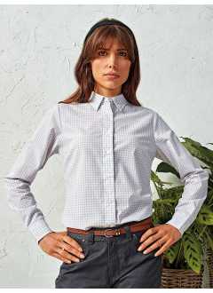 ‘Maxton’ Check - Women's Long Sleeve Shirt